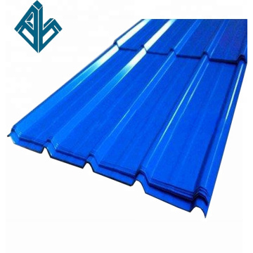 Breite 90CM 28 GAUGE Zink-Blau-Farbstahl-Dachbleche